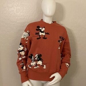 Disney 1920’s Themed Rust Sweatshirt XS
